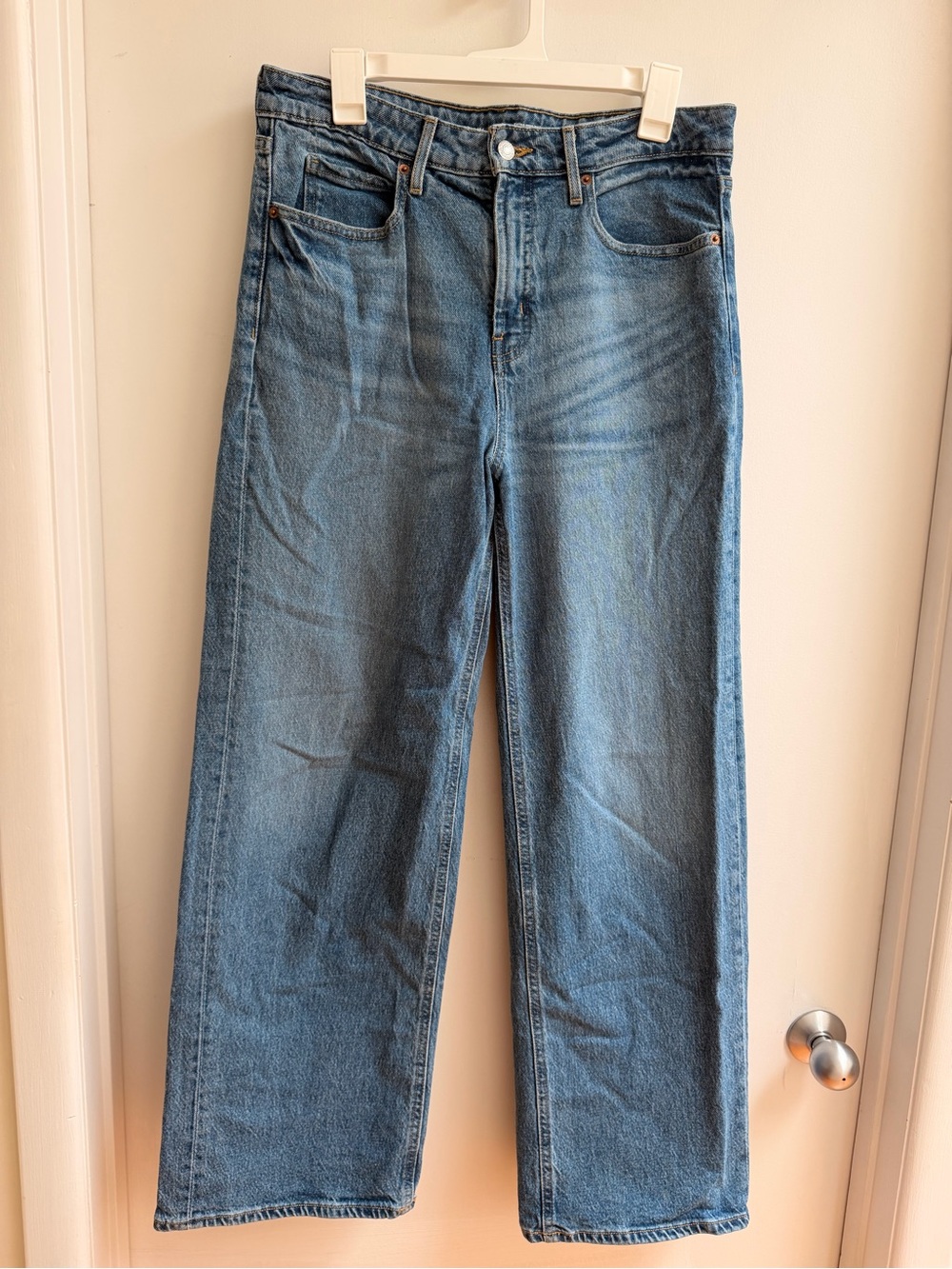 Women’s Jeans Old Navy Extra High Rise Sky-Hi Wide Leg